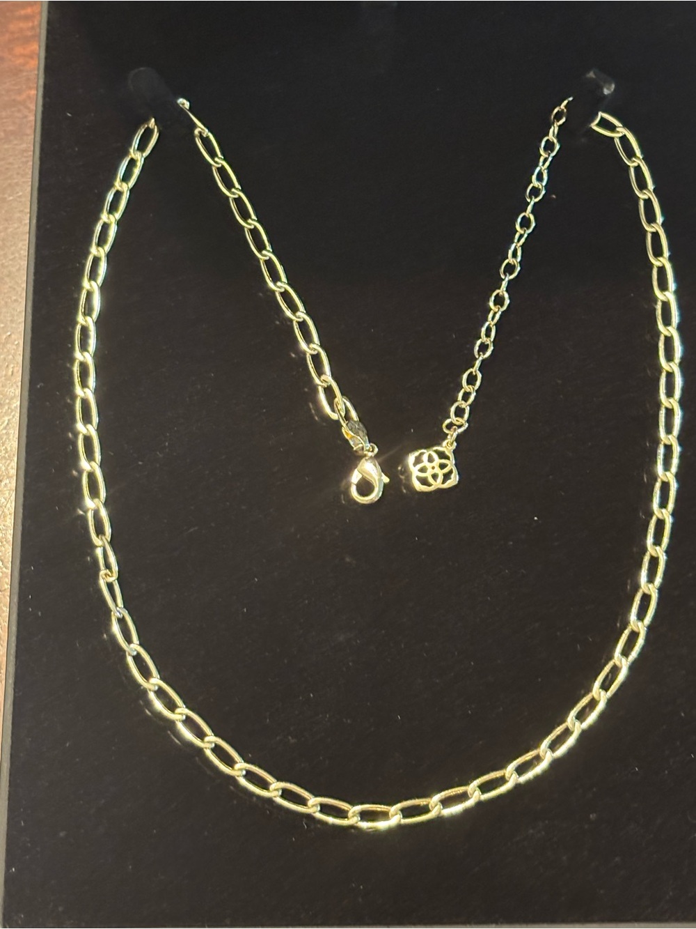 Kendra Scott Paperclip Gold Link Chain Necklace - Timeless Women's Jewelry